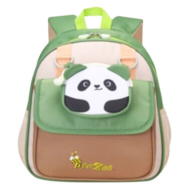 Beezee Kids Backpack 12" Green Panda
