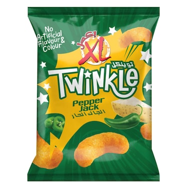 إكس إل توينكل بفك ذرة بطعم جبنة بيبر جاك 200 جرام