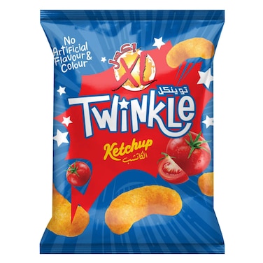 إكس إل توينكل بفك ذرة بطعم الكاتشب 200 جرام