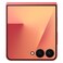 Samsung Galaxy Z Flip7 Smartphone, 256 GB, Coral Red, Single SIM, 12 GB RAM, 5G