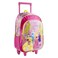 Disney Princess 5-in-1 School Trolley Set with Lunch Bag, Pencil Case, Lunch Box &amp; Water Bottle &ndash; 16 inch, (Assorted Colors Selected Randomly)