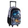 DC Batman Elegant 5 in 1 School Set, 16 Inch Trolley Bag with Lunch Bag, Pencil Case, Lunch Box, and Water Bottle