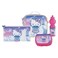 Hello Kitty 5-in-1 School Trolley Set with Lunch Box, Water Bottle, Pencil Case &ndash; 16 inch
