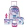Hello Kitty 5-in-1 School Trolley Set with Lunch Box, Water Bottle, Pencil Case &ndash; 16 inch
