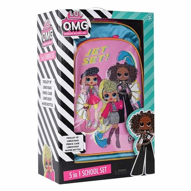 Trolley LOL OMG 5-in-1 Set, 18 Pieces