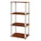 Flexi Rack White &amp; Black Size 75x30x76.5cm