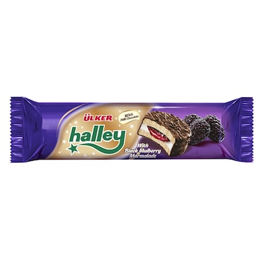 Ulker Halley Mulberry Choco Biscuit 74g
