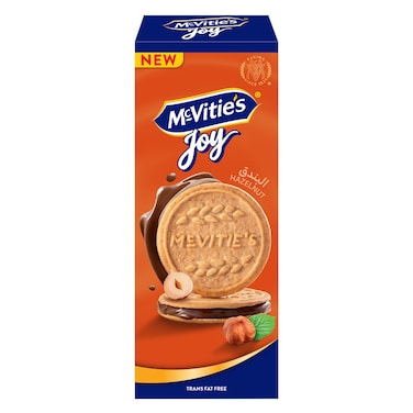 McVities Joy Sandwich Cream Hazelnut 112.5g