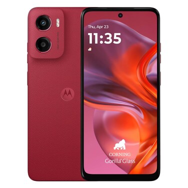 Motorola G05 128GB Storage, 4GB RAM, 4G, Red