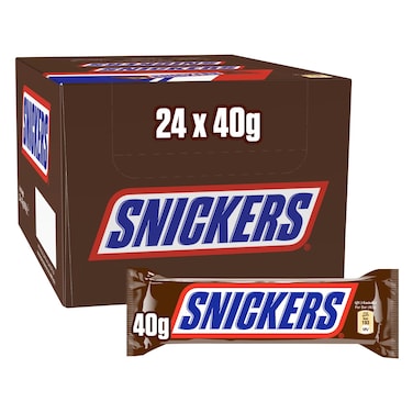 Snickers Chocolate Original, Pack of 24x40g