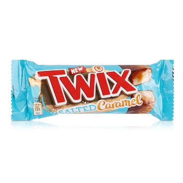 تويكس لوح شوكولاتة بالكراميل المملح، لوحان، 50 جرام