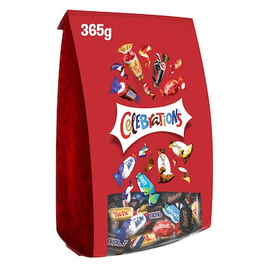 شوكولاتة سيليبريشن، مزيج حلوى الشوكولاتة المفضل لديك، 365 جرام