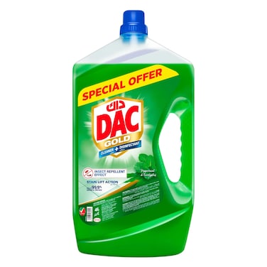 داك جولد – منظف ومطهر – برائحة النعناع والأوكالبتوس – تأثير طارد للحشرات – 4 لتر
