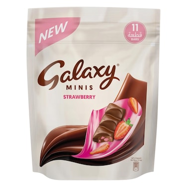 Galaxy Strawberry Minis Choco 137.5g