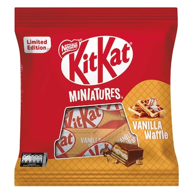 KitKat Miniatures Vanilla Waffle Chocolate &ndash; 110 g
