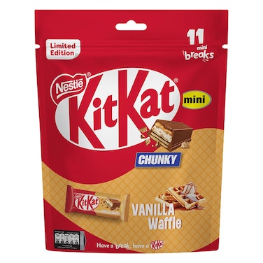 KitKat Chunky Mini Vanilla Waffle &ndash; 195.8 g