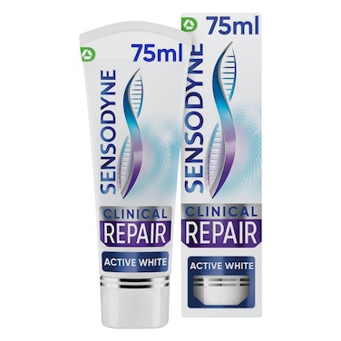 سنسوداين معجون أسنان كلينيكال ريبير وايتنينج 75 مل