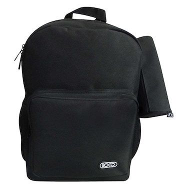 روكو – حقيبة ظهر مع حافظة أقلام – 17 بوصة – أسود
