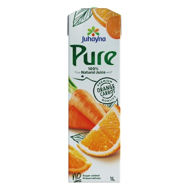 جهينة عصير برتقال وجزر نقي 1 لتر