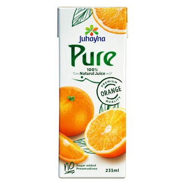 Juhayna Pure Orangejuice 235ml