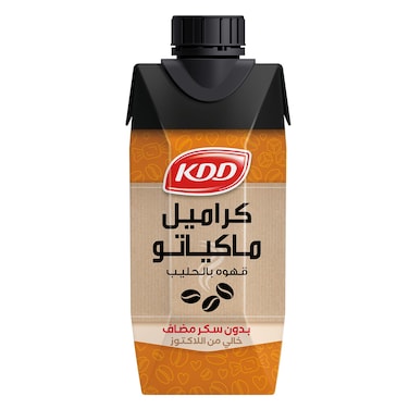 كي دي دي قهوة كراميل ماكياتو بالحليب 250 مل