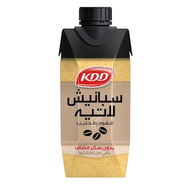 كي دي دي قهوة لاتيه إسبانية بالحليب 250 مل