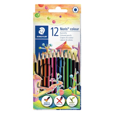 Staedtler Color Pencil 12 + Pencil + Eraser