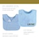 LuQu 3 Bibs Set Soft Washable Adjustable 0+ months