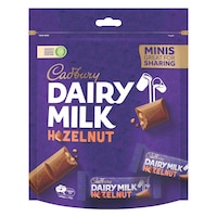 Cadbury Dairy Milk Minis Milk Chocolate With Hazelnut 156g