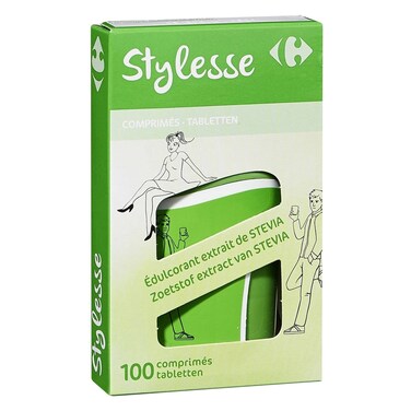 كارفور – أقراص مُحلي ستيفيا – 100 قرص