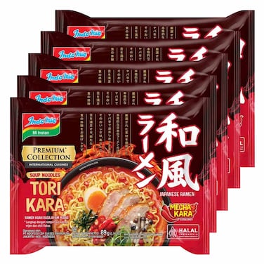 Indomie Premium Tori Mecha Noodles 89g x5