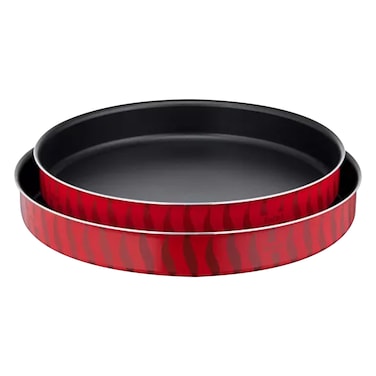 Tefal Round Oven Tray Set &ndash; 34 cm + 38 cm