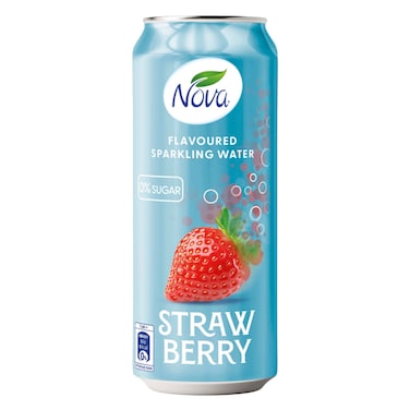 Nova Sparkling Water Strawberry 250ml