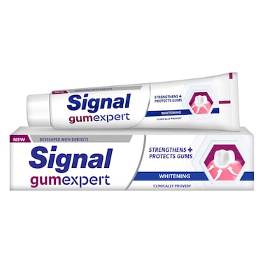 Signal Gum Expert Toothpaste, Whitening, 75ml