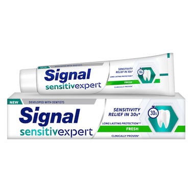 سيجنال سنسيتيف أكسبرت معجون للأسنان الحساسة، انتعاش، 75 مل