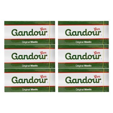 Gandour Mastic Chewing Gum, 81g x6