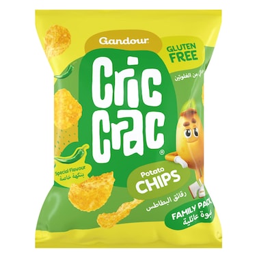 Cric Crac Potato Chips Special Flavor 100g