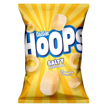 كريك كراك حلقات بطاطس، مملحة 10 جرامات