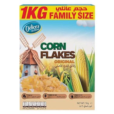 ديليس رقائق الذرة الأصلية 1 كج