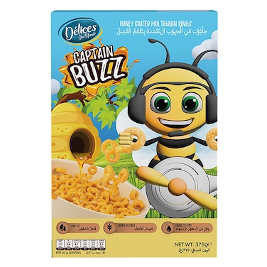Delices Captain Buzz Honey, 375g