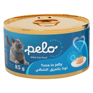 Pelo Adult Cat Food &ndash; Tuna in Jelly &ndash; 85g