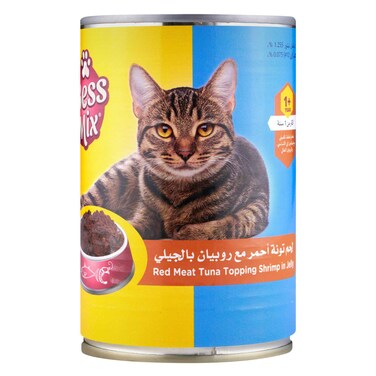 Bessmix Cat Food Tuna &amp; Shrimp In Jelly 400g