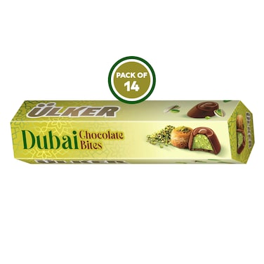 أولكر دبي شوكو بايتس 21 جرام × 14
