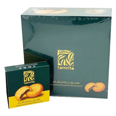 تامريتا معمول قمح كامل بالتمر 50 جرام × 12