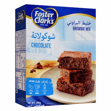فوستر كلاركس خليط كيك براوني بالشوكولاتة 500 جرام