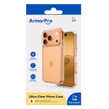 ArmorPro Clear Case for iPhone 17 Pro Max