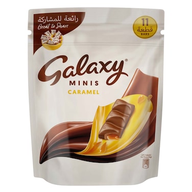 Galaxy Minis Choco Caramel 154g