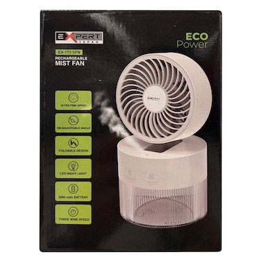 Expert Rechargeable Mist Fan