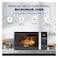 Nikai NMO2010DBX, 20L Digital Microwave Oven, 700W, Black