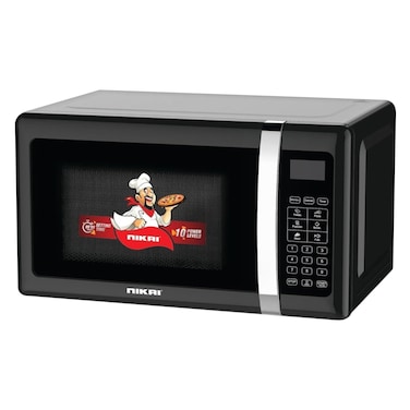Nikai NMO2010DBX, 20L Digital Microwave Oven, 700W, Black